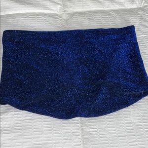 Blue Shine crop top